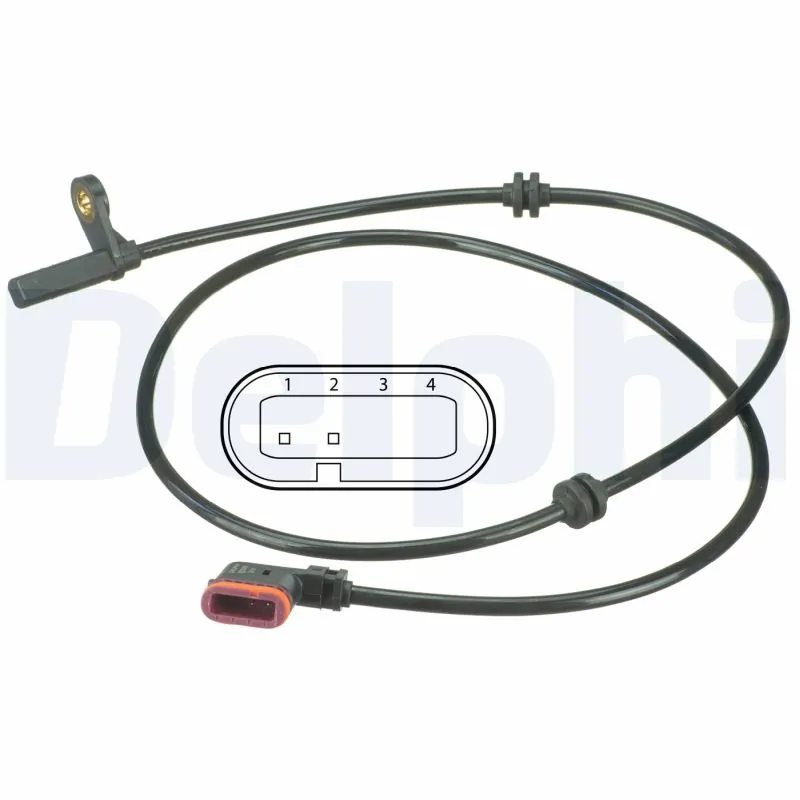 Sensor, wheel speed
