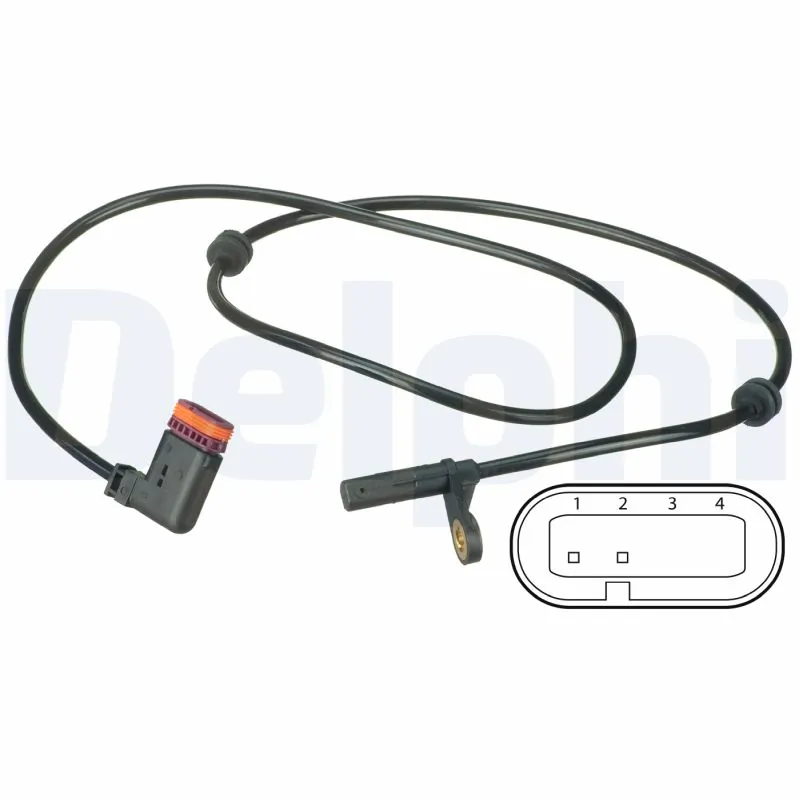 Sensor, wheel speed