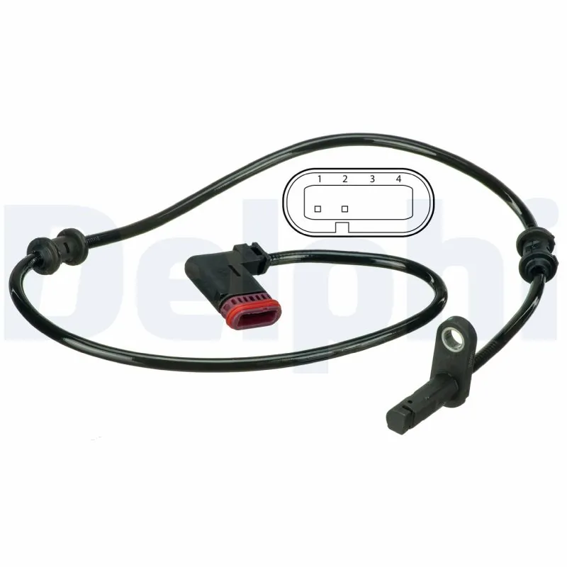 Sensor, wheel speed