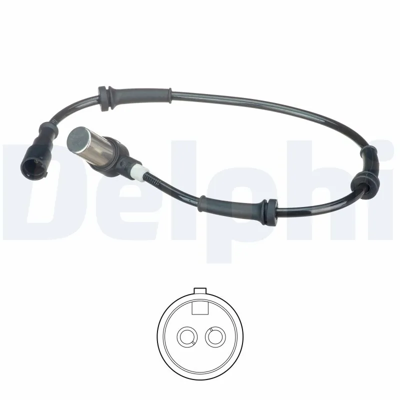 Sensor, wheel speed