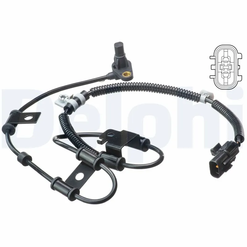 Sensor, wheel speed