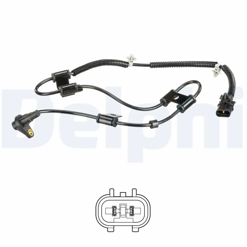 Sensor, wheel speed