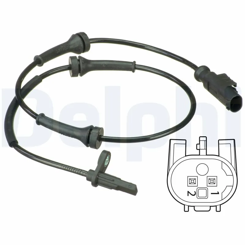 Sensor, wheel speed