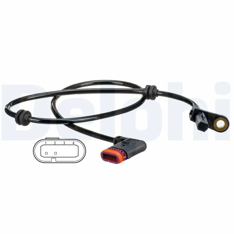 Sensor, wheel speed