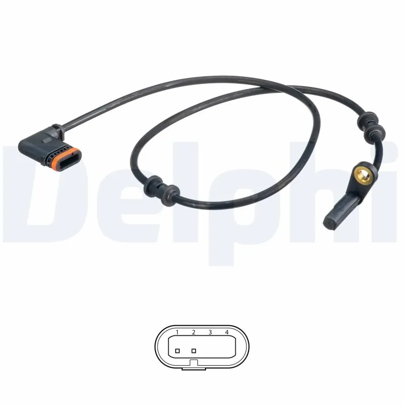 Sensor, wheel speed