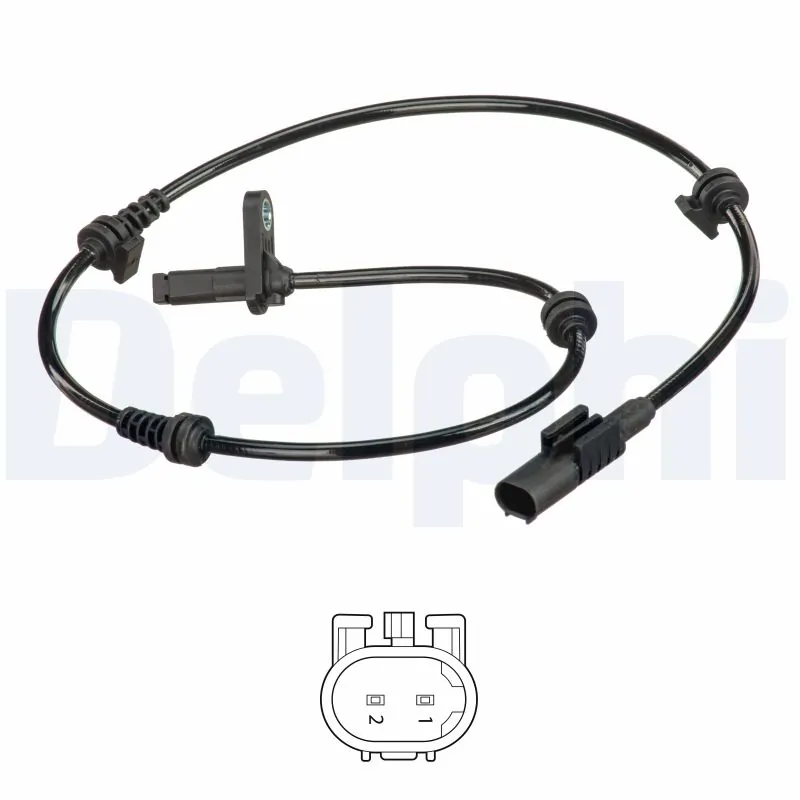 Sensor, wheel speed