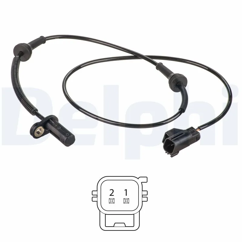 Sensor, wheel speed