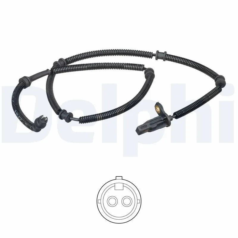 Sensor, wheel speed