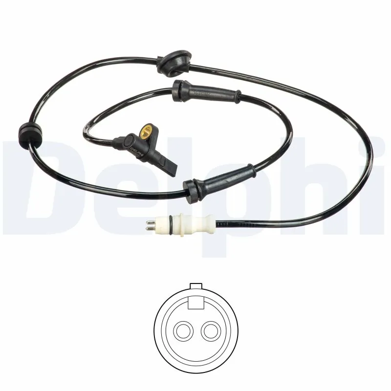 Sensor, wheel speed