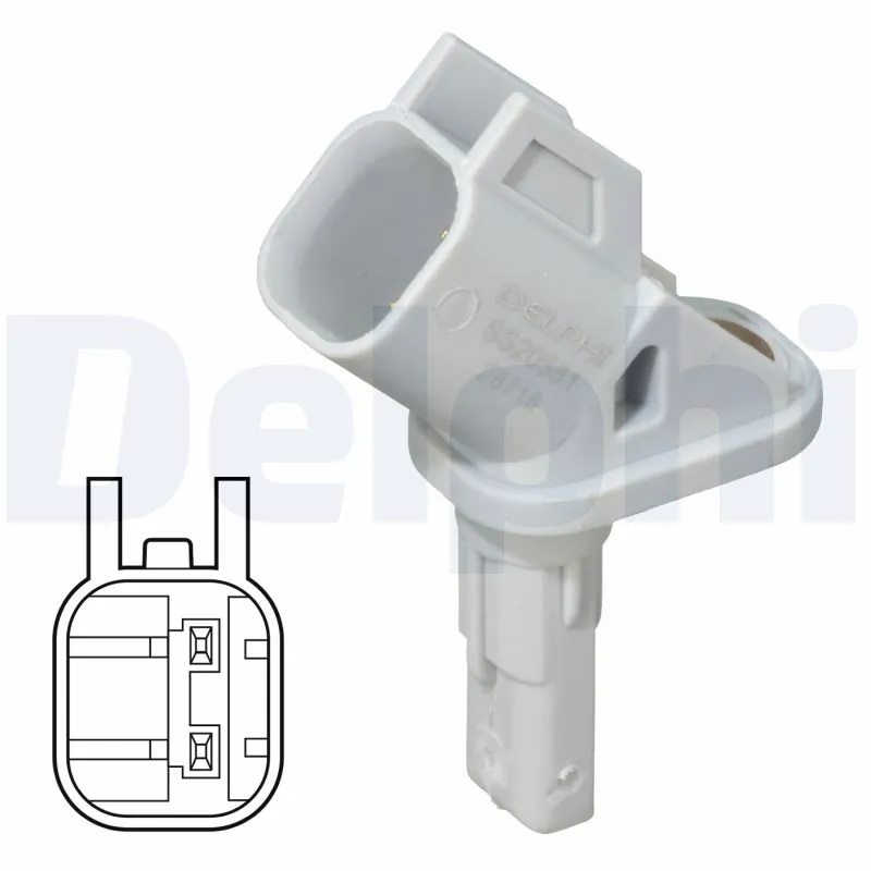 Sensor, wheel speed