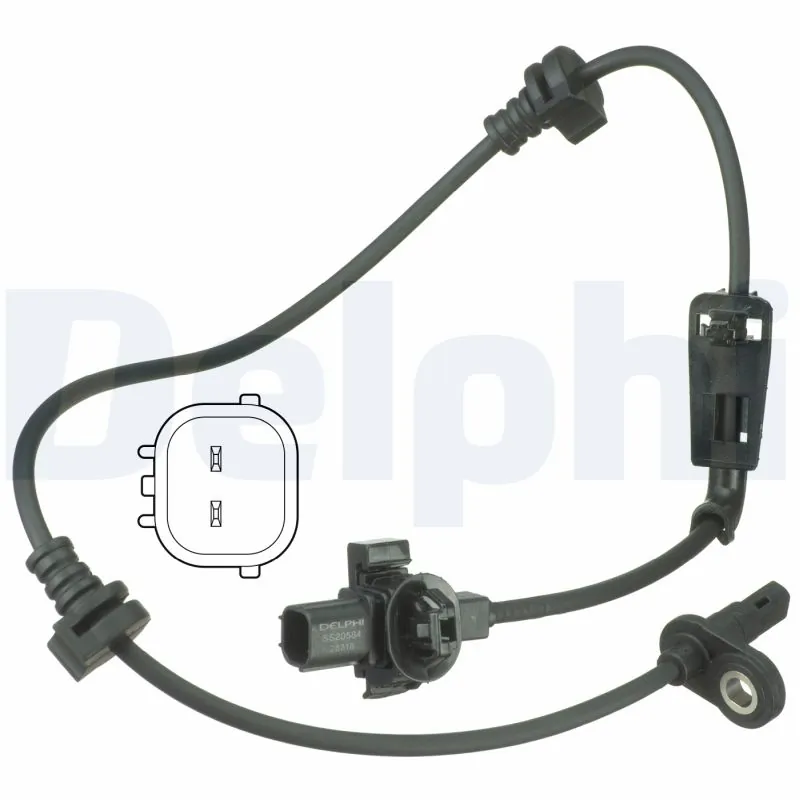 Sensor, wheel speed