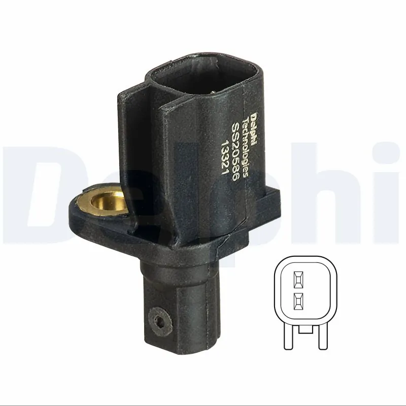 Sensor, wheel speed