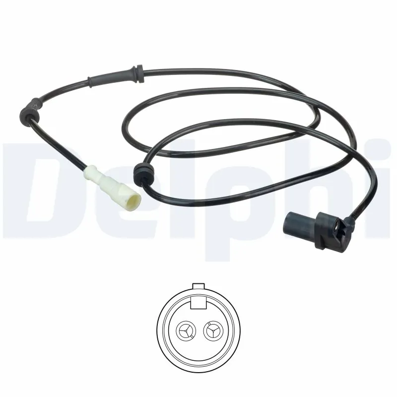Sensor, wheel speed