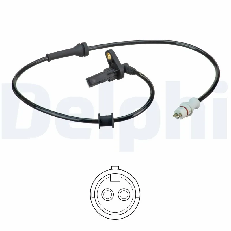 Sensor, wheel speed