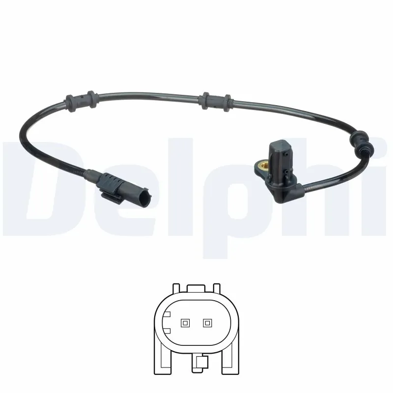 Sensor, wheel speed