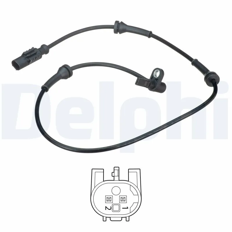Sensor, wheel speed