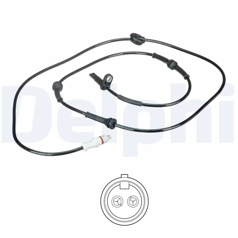 Sensor, wheel speed