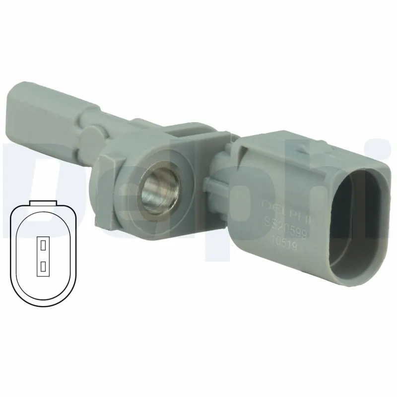 Sensor, wheel speed