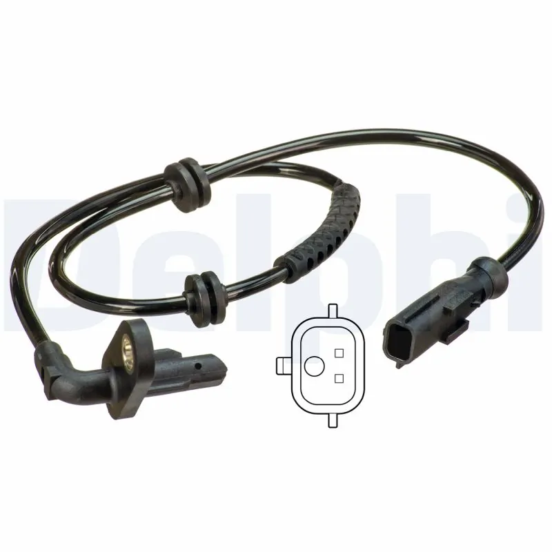 Sensor, wheel speed