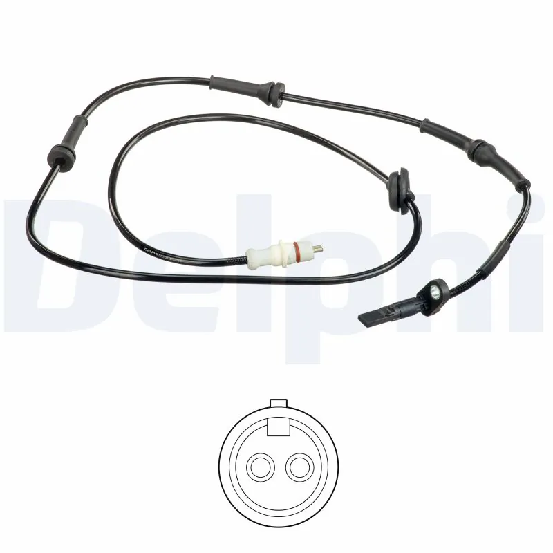 Sensor, wheel speed