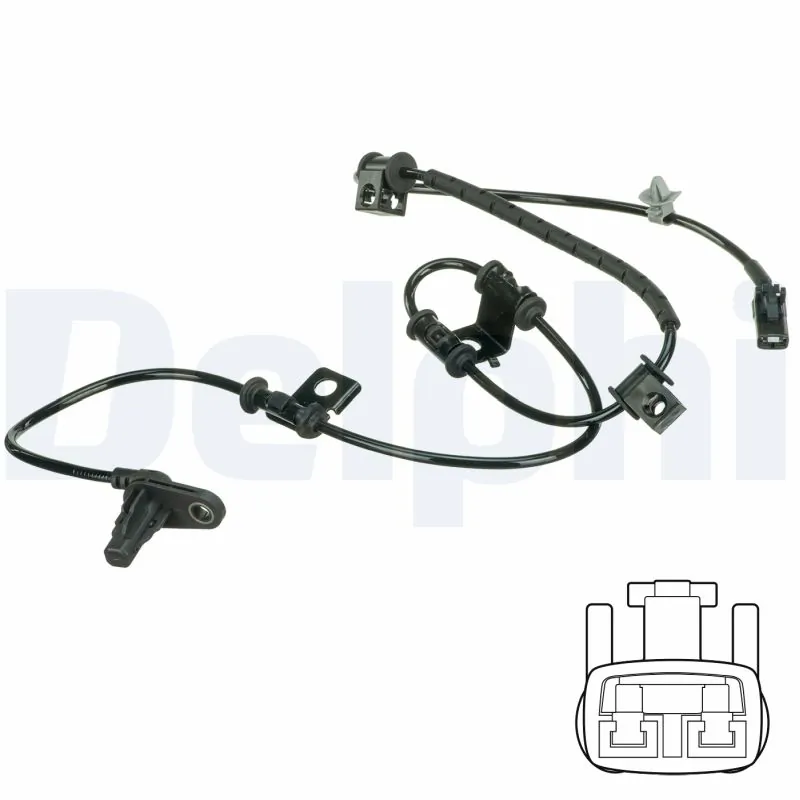 Sensor, wheel speed