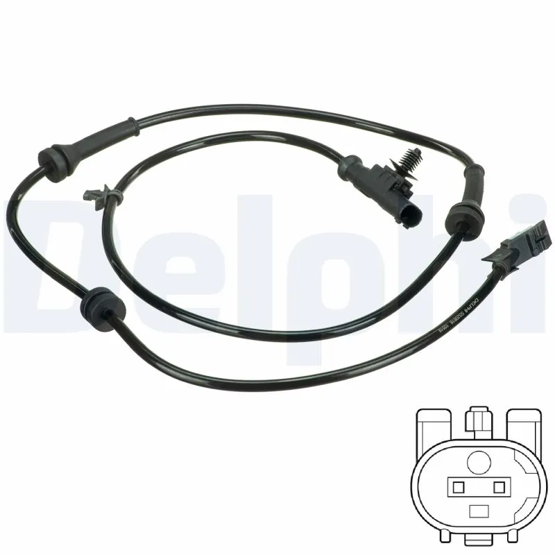 Sensor, wheel speed