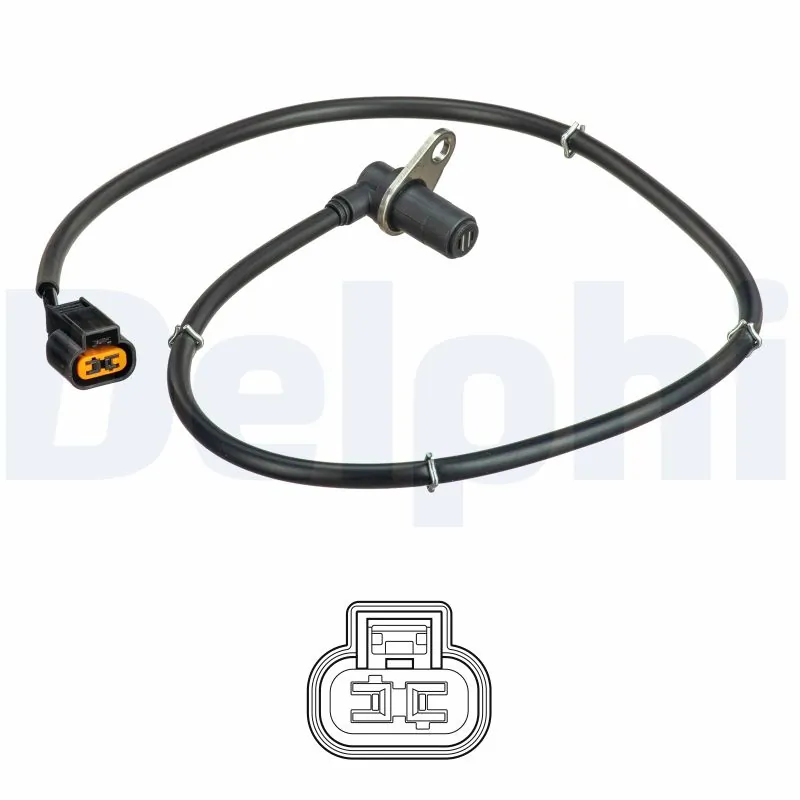 Sensor, wheel speed