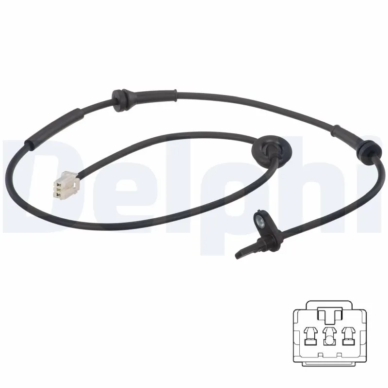 Sensor, wheel speed