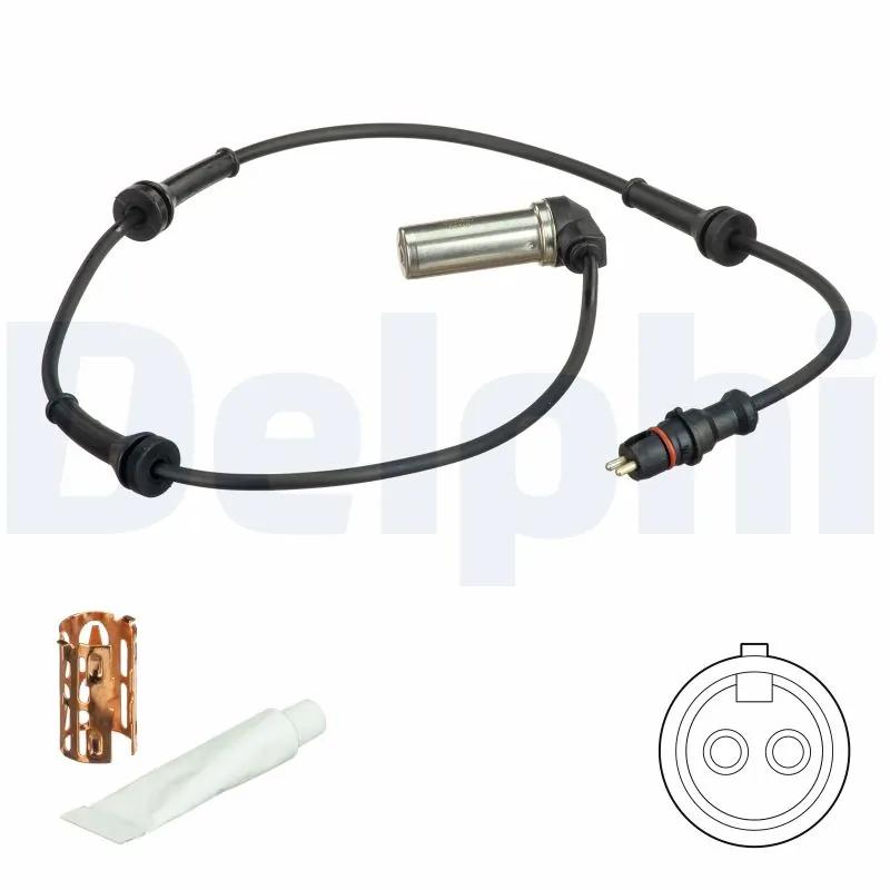 Sensor, wheel speed
