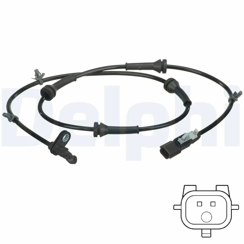Sensor, wheel speed