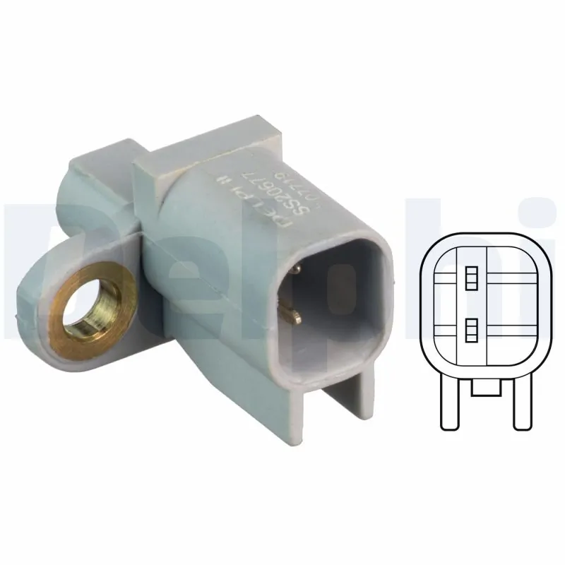 Sensor, wheel speed