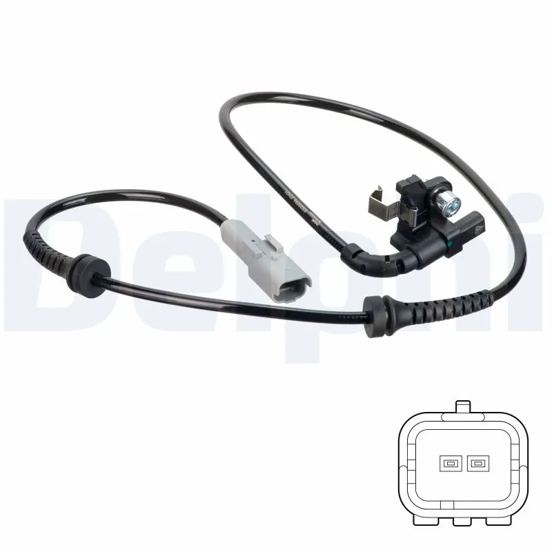 Sensor, wheel speed