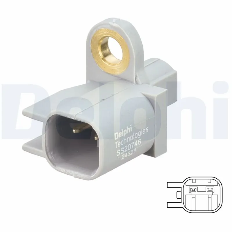 Sensor, wheel speed
