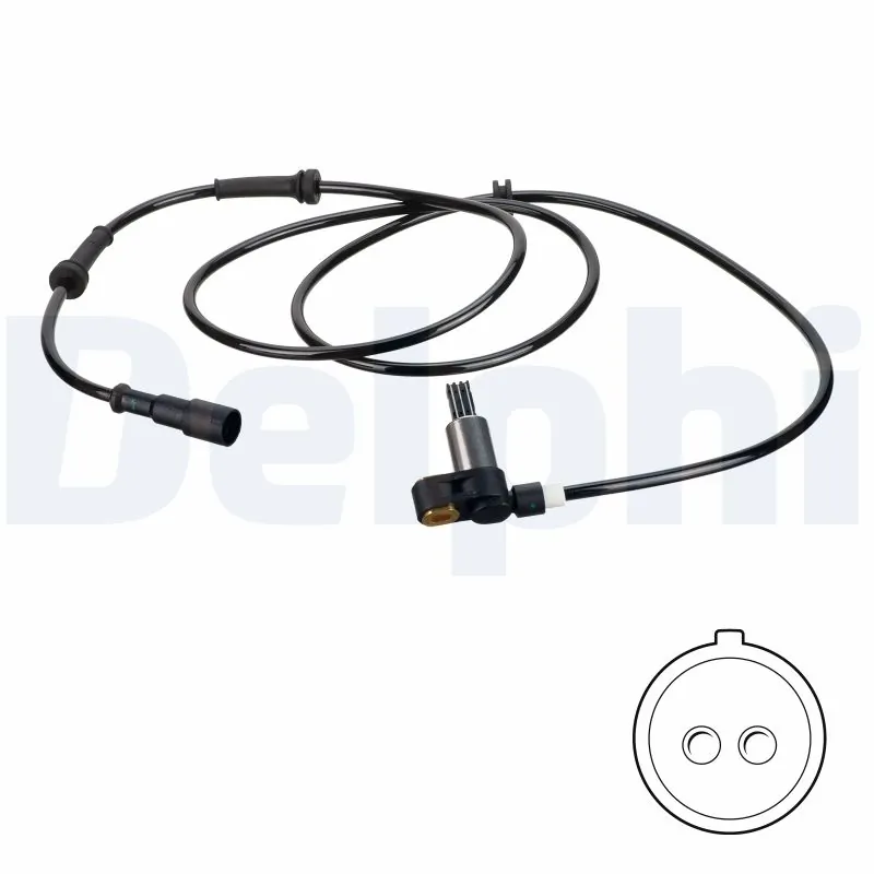 Sensor, wheel speed