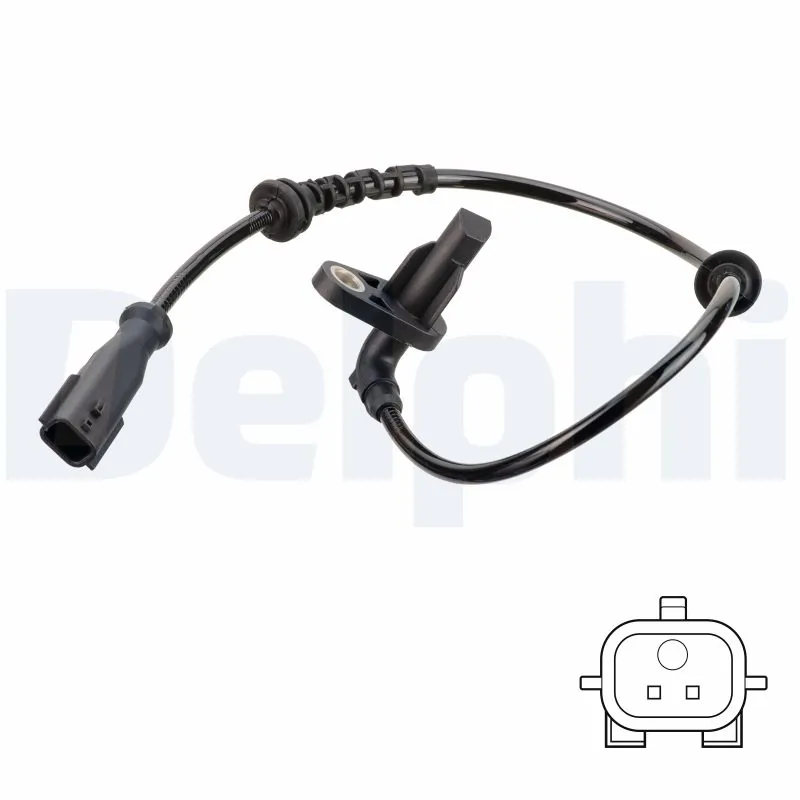 Sensor, wheel speed