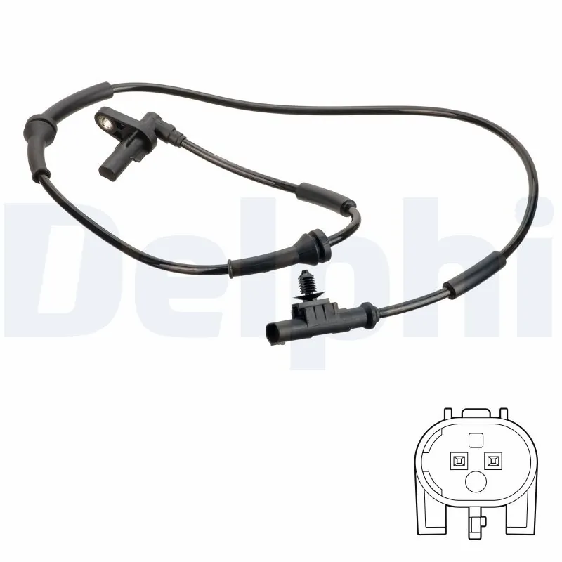 Sensor, wheel speed