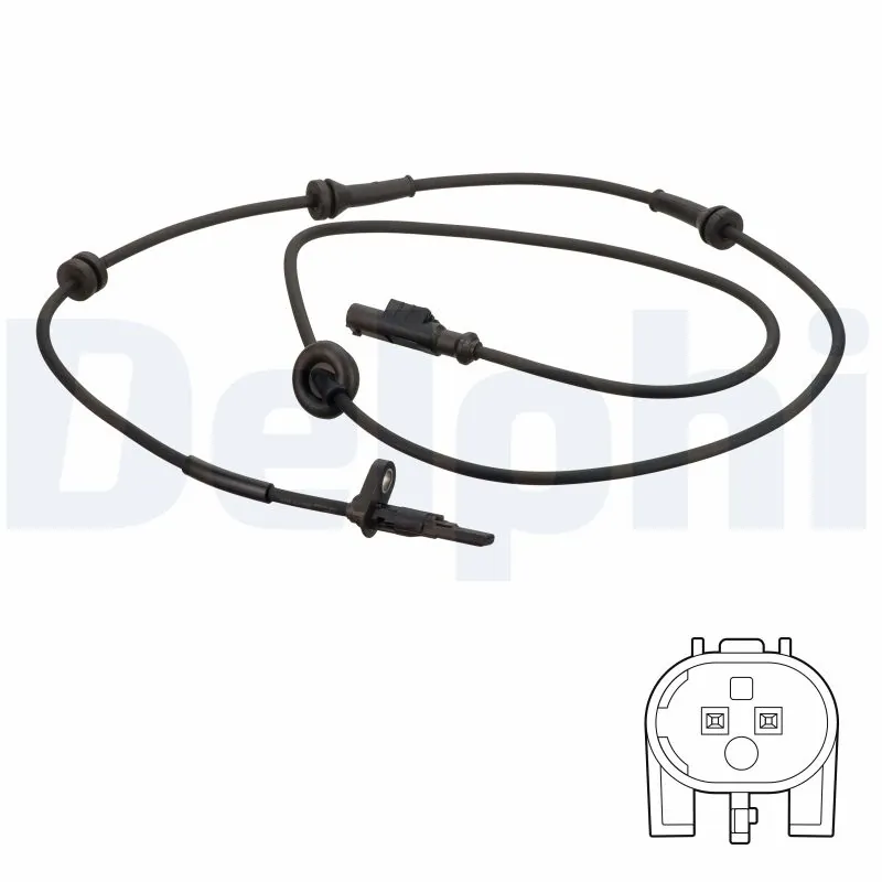 Sensor, wheel speed