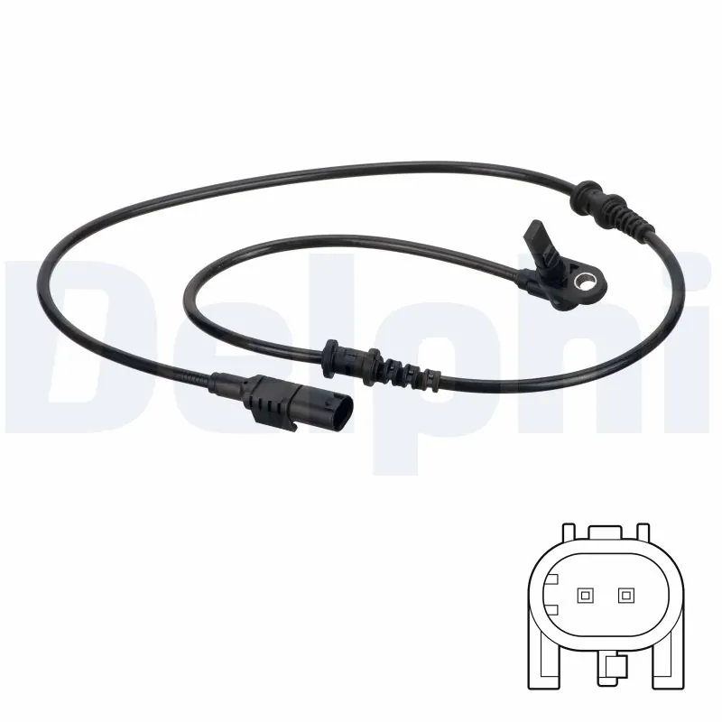 Sensor, wheel speed