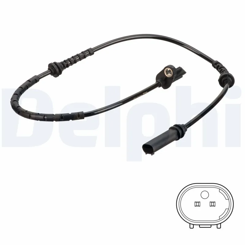 Sensor, wheel speed