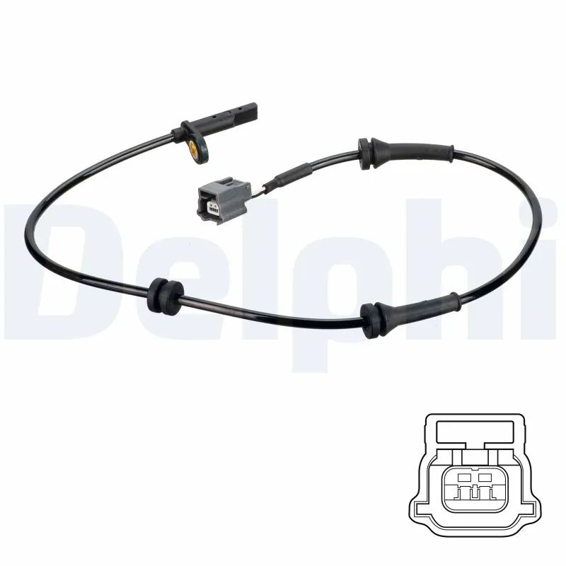 Sensor, wheel speed