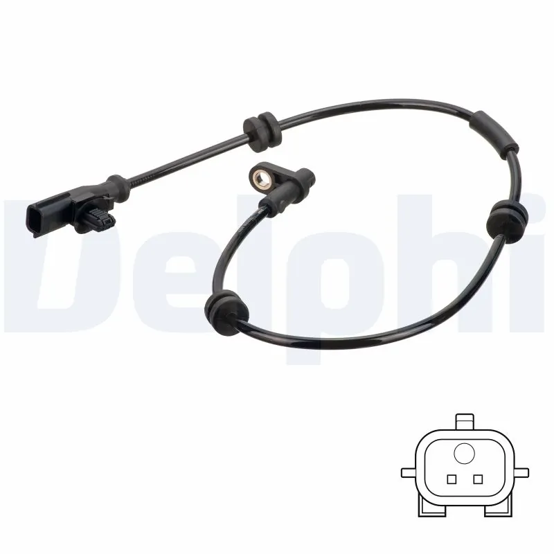 Sensor, wheel speed