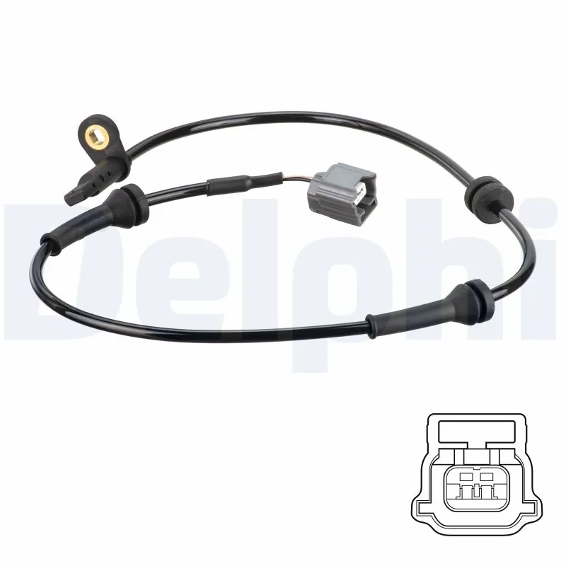 Sensor, wheel speed