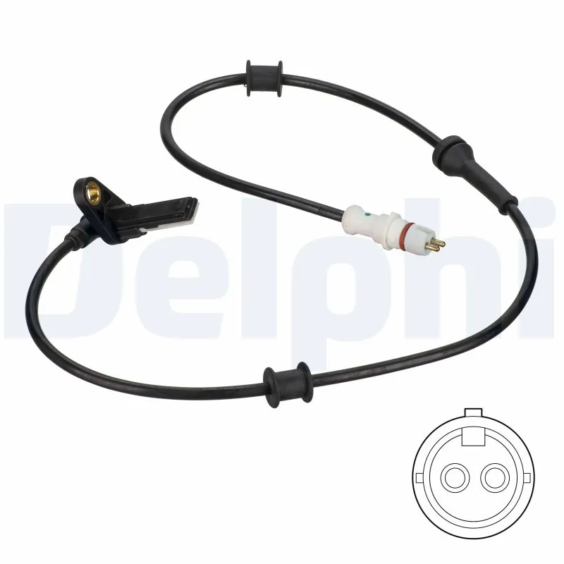 Sensor, wheel speed