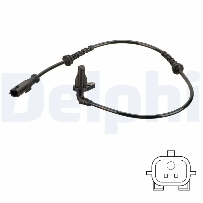 Sensor, wheel speed