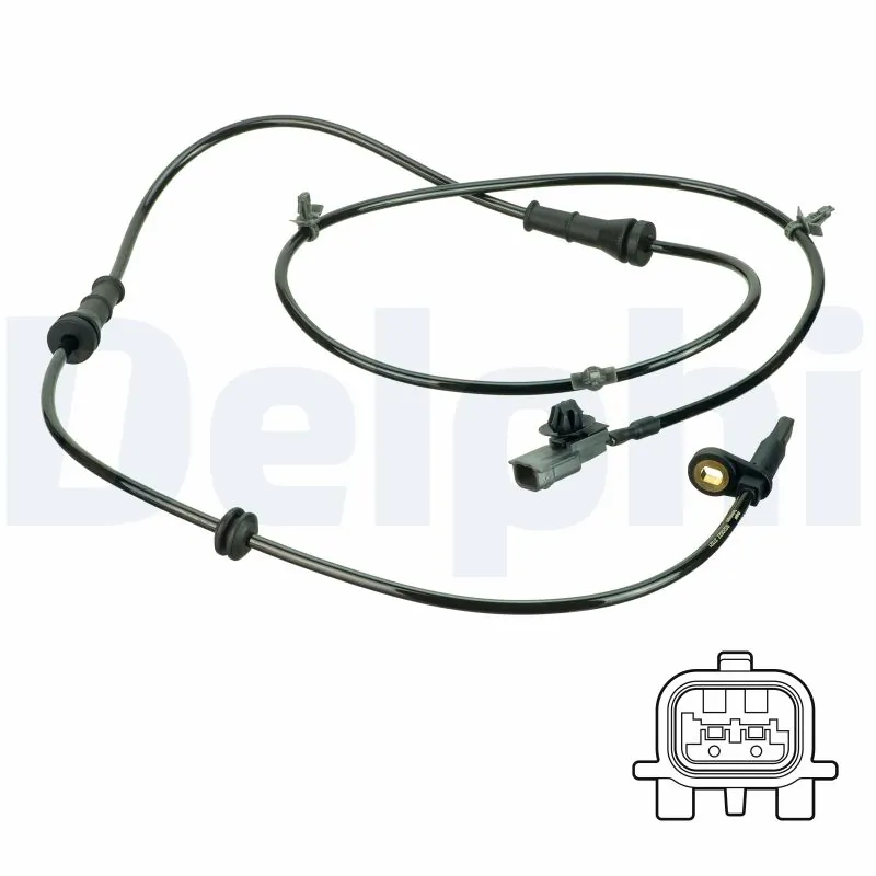 Sensor, wheel speed
