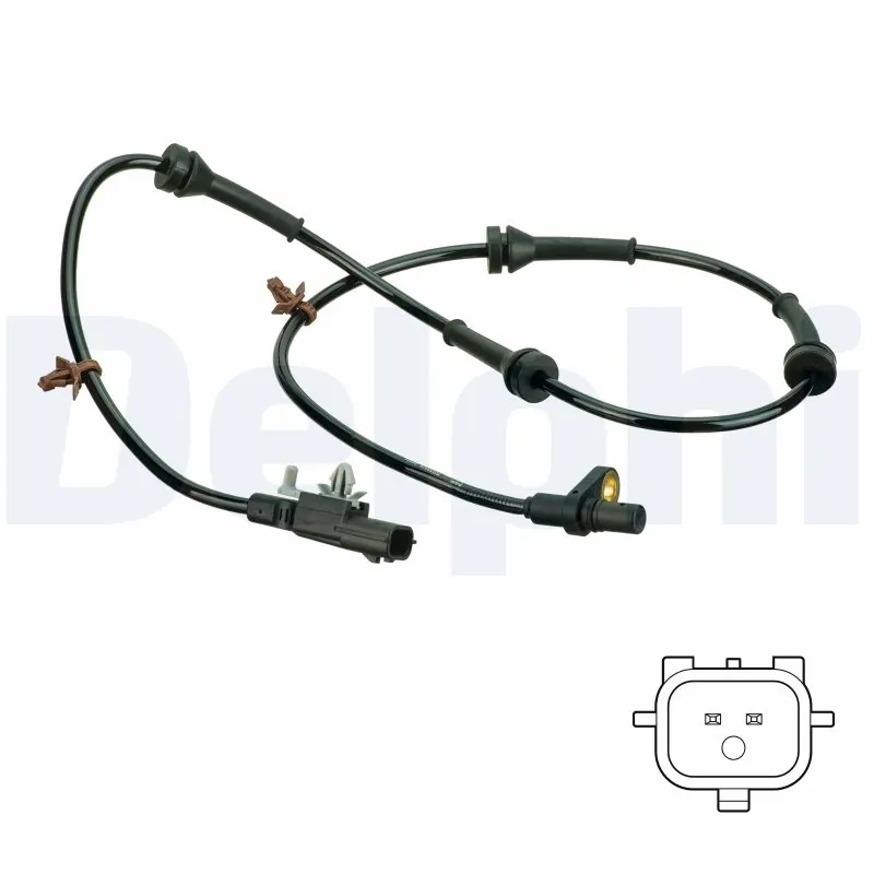 Sensor, wheel speed