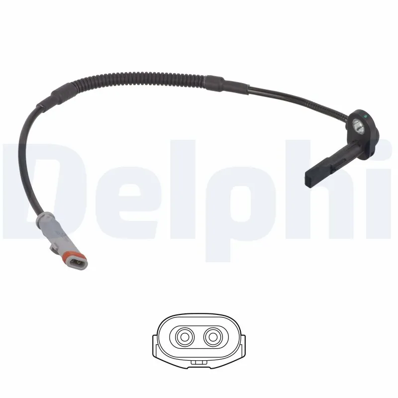 Sensor, wheel speed