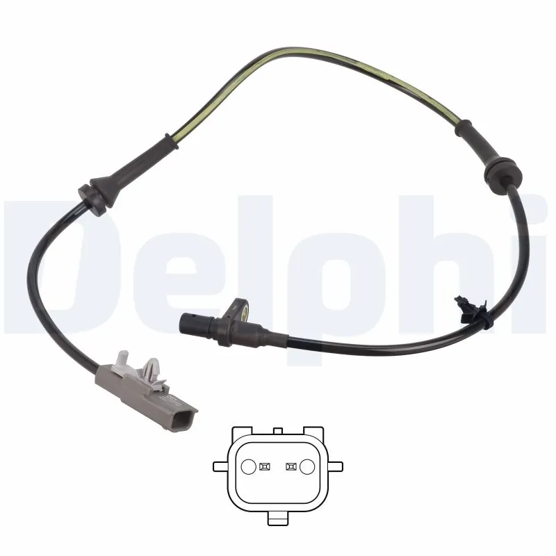 Sensor, wheel speed