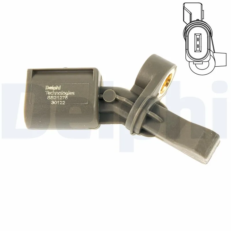 Sensor, wheel speed