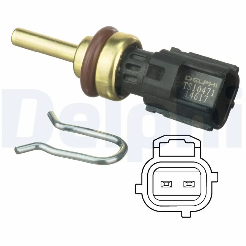 Sensor, coolant temperature